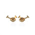 T Smile Pendant Necklace 18K Rose Gold Earrings 18K Rose Gold