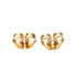 T Smile Pendant Necklace 18K Rose Gold Earrings 18K Rose Gold