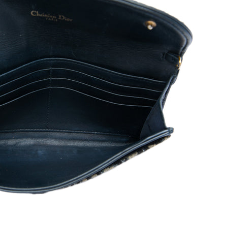 Saddle Chain Wallet Oblique Canvas