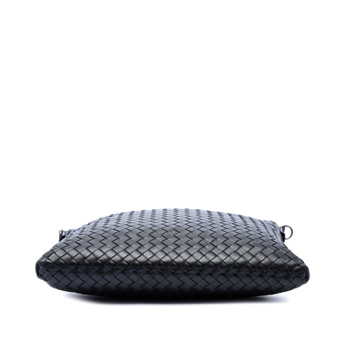 Flat Messenger Bag Intrecciato Nappa Medium