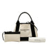 Navy Cabas Canvas and Leather XS