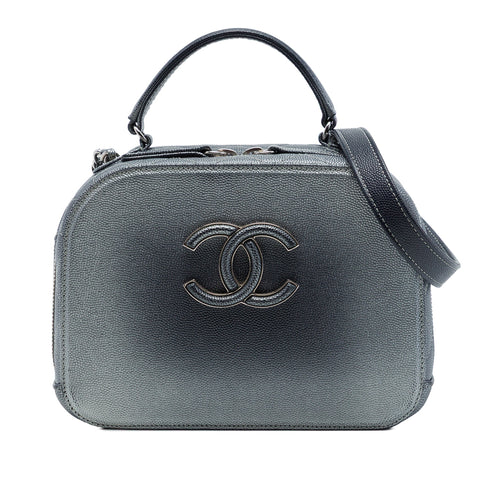 Coco Curve Vanity Case Ombre Caviar Small