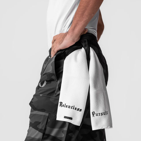 0825. Tetra-Lite® Cargo High Rib Jogger - Black Camo "Reflective"