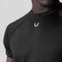 0839. 3D-Lite® 2.0 Lycra® Fitted Tee - Black "OTWR Block"