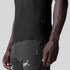 0839. 3D-Lite® 2.0 Lycra® Fitted Tee - Black "Brush Wings"