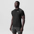 0839. 3D-Lite® 2.0 Lycra® Fitted Tee - Black "Brush Wings"