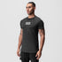 0660. AeroSilver® Established Tee - Black "Box Logo"