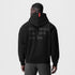 0874. Tech-Terry™ Zip Pocket Hoodie - Black/Black "OTWR"