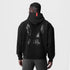0874. Tech-Terry™ Zip Pocket Hoodie - Black/Black "Brush Wings/ASRV"