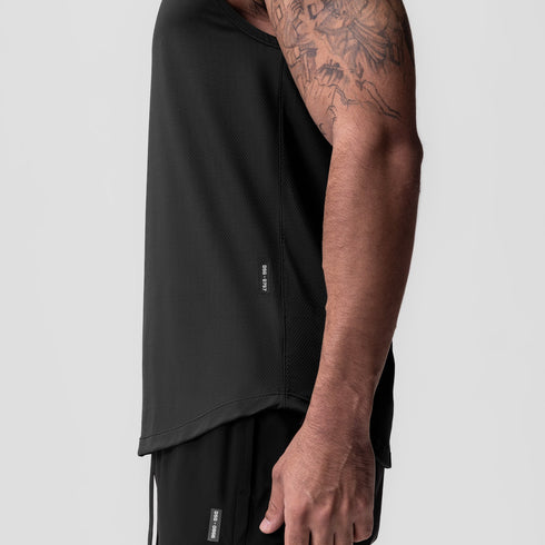 0757. AeroSilver® Cutoff Tank - Black