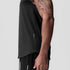 0757. AeroSilver® Cutoff Tank - Black "Box Logo"