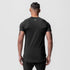 0660. AeroSilver® Established Tee - Black "Box Logo"