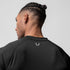 0918. AeroSilver® Fitted Tee - Black