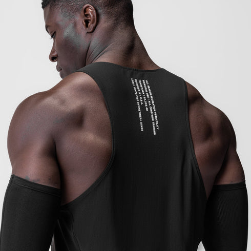 0949. Laser-Vent™ Singlet Tank - Black