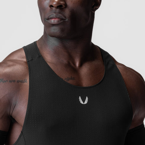0949. Laser-Vent™ Singlet Tank - Black