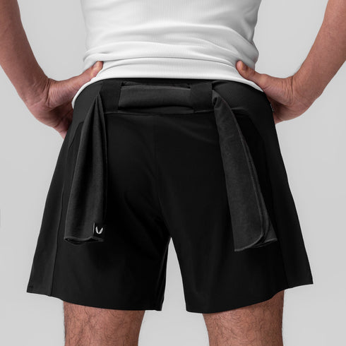 0978. Microfiber Gym Towel - Black
