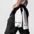 0825. Tetra-Lite® Cargo High Rib Jogger - Black "Reflective"