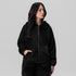1005. Women's Sherpa Recovery Full Zip Hoodie - Black/White