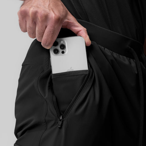 1099. Tetra-Lite® Ice Cargo High Rib Jogger - Black