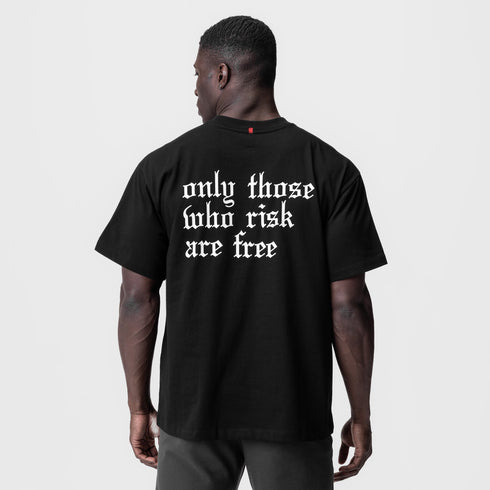 0797. Tech Essential™ Relaxed Tee - Black/White "OTWR"
