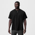 0797. Tech Essential™ Relaxed Tee - Black/White "OTWR"