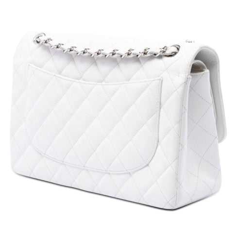Classic Double Flap Bag Quilted Caviar Jumbo