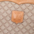 Vintage Saddle Flap Shoulder Bag Macadam Coated Canvas Small