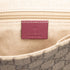Flap Messenger Bag GG Coated Canvas with Leather Medium