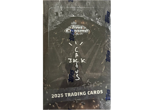 2025 Topps Chrome x Cactus Jack Travis Scott Edition WWE Wrestling Hobby Box