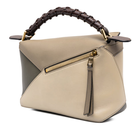 Puzzle Edge Bag Leather Small