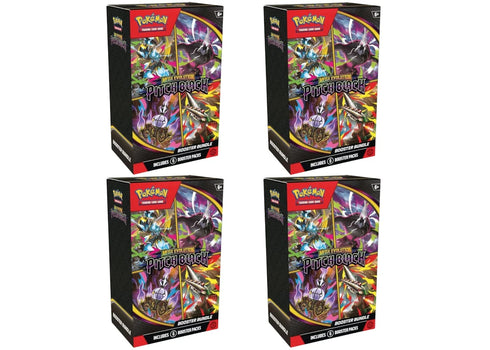 2026 Pokémon Mega Evolution Pitch Black Booster Bundle 4x Lot
