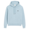 Hoodie Bleu Ciel Ami De Coeur Noir en Coton