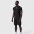 0660. AeroSilver® Established Tee - Black "Blade"