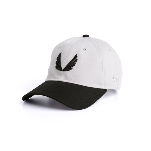 New Era® 9Twenty® Strapback Hat - Stone/Black Two Tone