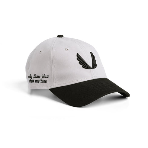 New Era® 9Twenty® Strapback Hat - Stone/Black Two Tone