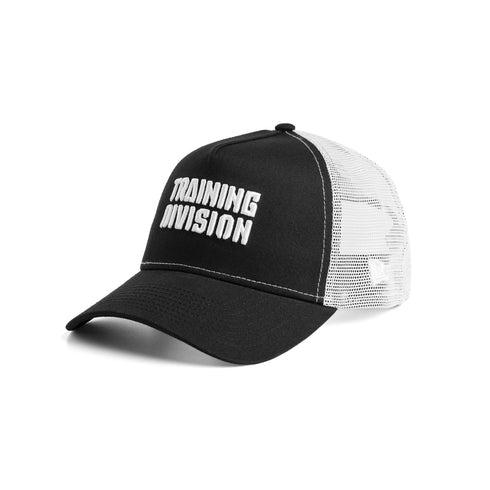 New Era® 9Forty® A-Frame Trucker Hat - Black/White "Blade TD"
