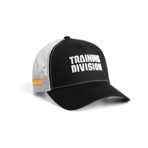New Era® 9Forty® A-Frame Trucker Hat - Black/White "Blade TD"