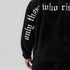 0553. Sherpa Recovery Hoodie - Black/White