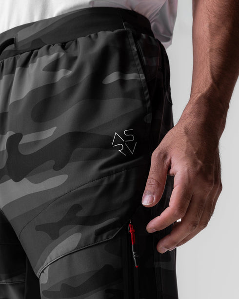0690. Tetra-Lite® Tech High Rib Jogger - Black Camo "Cyber"