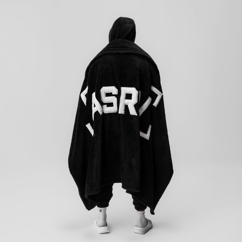 0888. Sherpa Recovery Blanket - Black/White