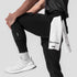0690. Tetra-Lite® Tech High Rib Jogger - Black "Cyber"