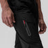 0690. Tetra-Lite® Tech High Rib Jogger - Black "Cyber"