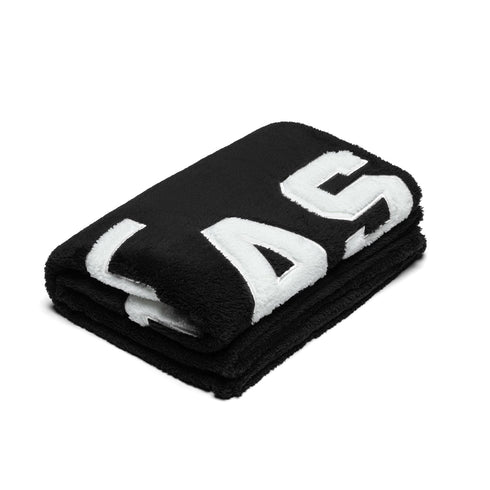 0888. Sherpa Recovery Blanket - Black/White