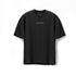 1208. Tech Essential™ Oversized Boxy Tee - Black "RP Korean"