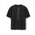 1208. Tech Essential™ Oversized Boxy Tee - Black "RP Korean"