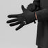 0671. Aeroheat® Lightweight Gloves - Black "Wings"