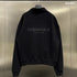ESSENTIALS Half Zip Logo Sweatshirt