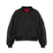 1004. Women's Sherpa-Lined Insulated Bomber Jacket - Black