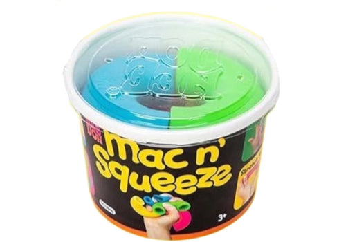 NeeDoh Mac n Squeeze Squishy Fidget Toy Multicolor