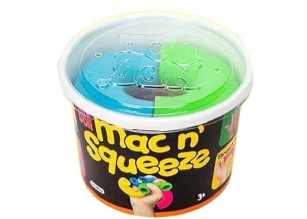 NeeDoh Mac n Squeeze Squishy Fidget Toy Multicolor